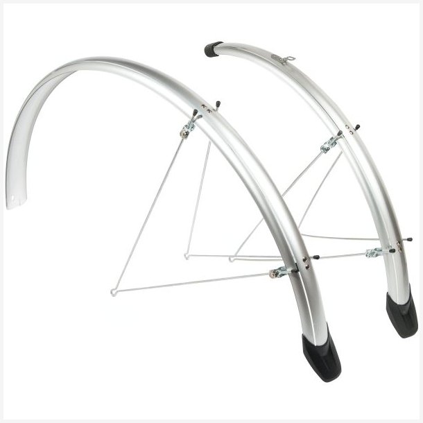 Skrmst Eurofender Elegance 28" x 46 mm - slv