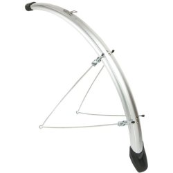 Eurofender skrmst Elegance 28" 46 mm - slv