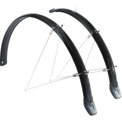 Skrmst Eurofender Elegance 28" x 46 mm - sort