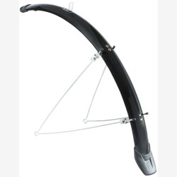 Skrmst Eurofender Elegance 28" x 46 mm - sort