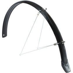 EuroFender skrmst Elegance 28" 46mm sort