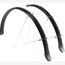 Skrmst Eurofender Elegance 28" x 46 mm - sort