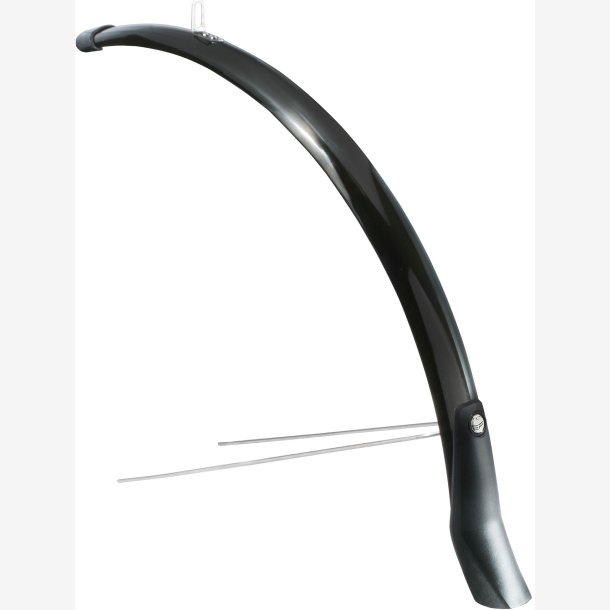 Stnkskrm set Eurofender Snello 28" x 46 mm - black