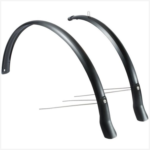 Skrmst Eurofender Snello 28" x 51 mm - mat sort