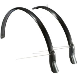 Skrmst Eurofender Scatto 28" x 51 mm - sort