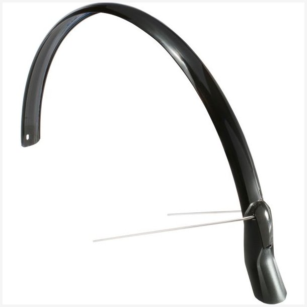 Bagskrm Eurofender Scatto 28" x 51 mm - sort