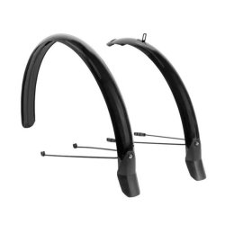 EuroFender skrmst LAMPO 28" 58 mm - mat sort