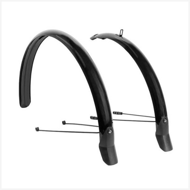 EuroFender skærmsæt LAMPO 28" 58 mm - mat sort