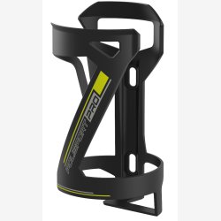 Flaskeholder Polisport Side Cage - sort/limegrn