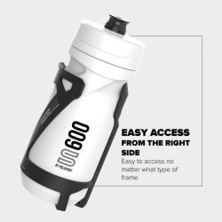 Flaskeholder Polisport Side Cage - hvid