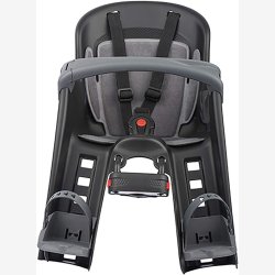 Cykelstol foran Polisport Bilby Junior - sort / mrkegr