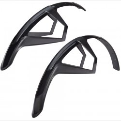 Skrmst 28" Polisport G-Mud 50mm - sort