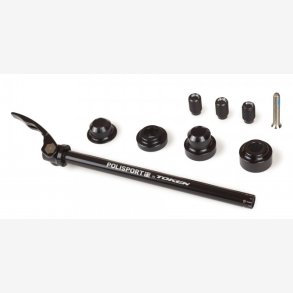 Polisport Thru-Axle til Trailer 12mm - Sort