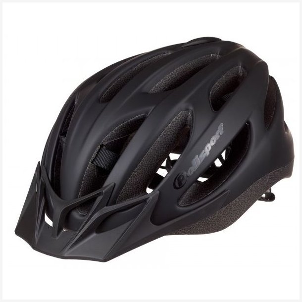 Cykelhjelm Polisport Sport-Flow Medium 55-57 cm - Mat Sort