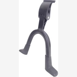 Sttteben dobbelt 28" Edge Double 2-bens 30cm aluminium - sort