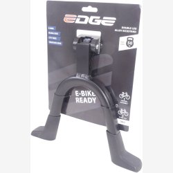 Sttteben dobbelt 28" Edge Double 2-bens 30cm aluminium - sort