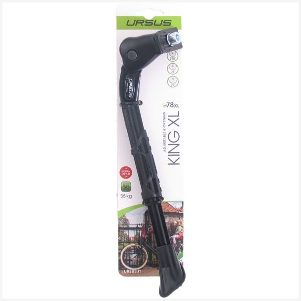 Justerbar sidesttteben 27,5 - 29" Ursus King XL - sort