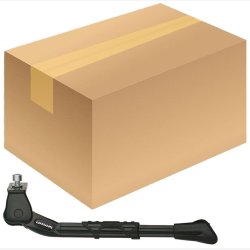 Sidestander justerbar 24 til 29" Ursus King - sort (vrkstedsboks med 20 stk.)