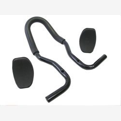 Tranz X clip-on TRI-BAR til racerstyr Alloy JD802