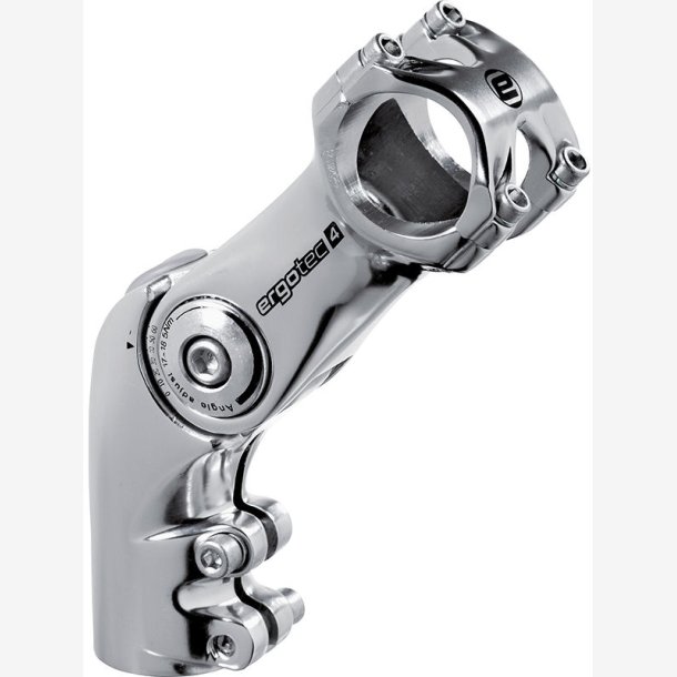 Handle Stem Ergotec Octopus ahead 50 adjustable 28,6 / 90 / 31,8 mm - silver