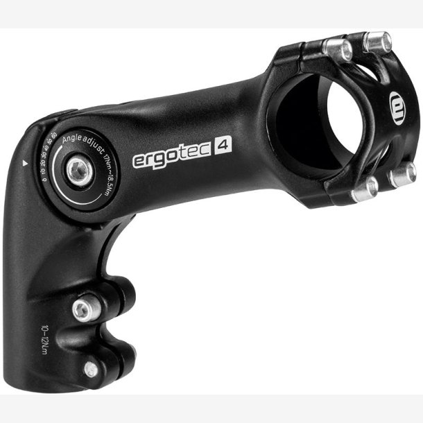 Handle Stem Ergotec Octopus ahead 50 adjustable 28,6 / 90 / 31,8 mm - black