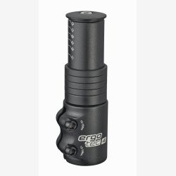 Handle Stem Extender Ergotec Ahead 3 - 1-1 / 8 "AL6061 T6 - black sandblasted