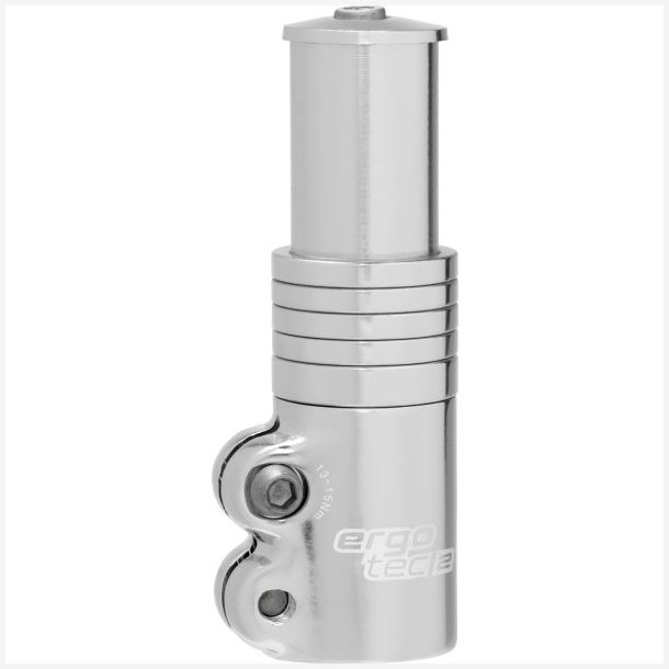 Styrstamme forl�nger Ergotec Ahead 3 - 1-1/8" AL6061 T6 - s�lv
