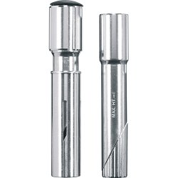 Ahead styrstamme adapter Ergotec Quill til 1 "+ 1 1/8" gafler med gevind - slv