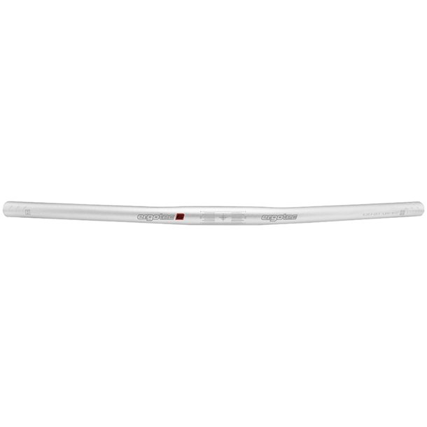 Styr Ergotec Flat Bar 25,4x600 mm - silver