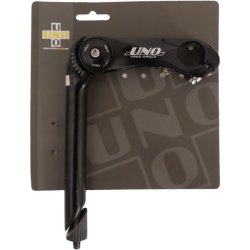 Kalloy justerbar frempind i aluminium  25.4 mm x 80 mm - sort