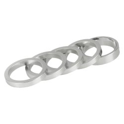 Ahead-stem Raiser 1.1/8"Silver Adjustable
