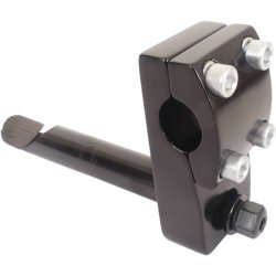 Styrstamme Freestyle BMX 21.1mm sort