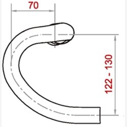 Styr Satori X-Race Aero 31.8mm / W=400mm - matt black
