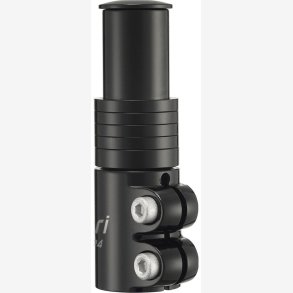 Stem adapter ahead Satori Up-4 with spacers - matt black