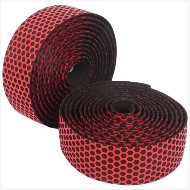 Styrtape Edge Silicon skridsikker - r�d (2 stk. i en �ske)