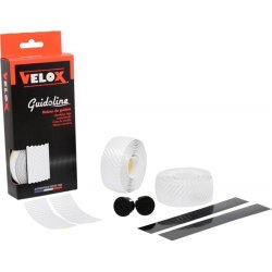 Styr tape Velox carbon 2.5 x 30mm 1.75m - white (2 pieces in a box)