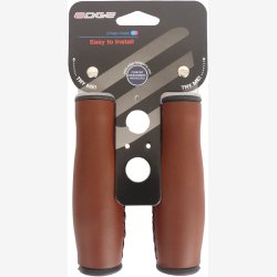 Hndtag greb Set Edge City Leather - 135 / 135mm - dark brown