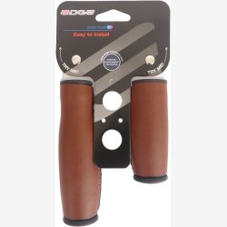 Hndtag st Edge City Lder - 135/92mm - brun