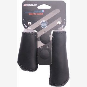 H�ndtag greb Set Edge KS-G201 135/92mm Black Leather (blister)