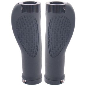 H�ndtagss�t Edge Ergo City Double 130mm med dobbelt l�sering - sort