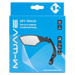 Cykel mirror for left M-Wave Spy Space with clamp mounting