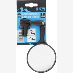 Cykel spejl 3D- Justerbar - 76mm