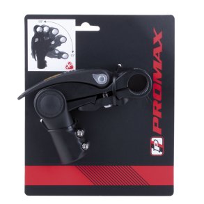 Ahead Stem Promax Adjustable with Lever 25,4 / 110 / 28,6 mm - Matt black