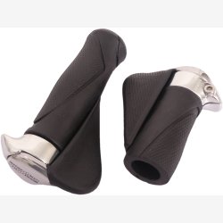 Hndtag greb Set Ergotec MF1 kraton / aluminium 130+87 mm - black