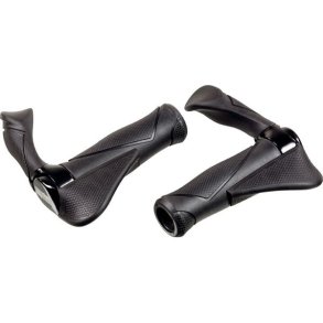 H�ndtagss�t Ergotec MF2 stor kraton / aluminium 130 + 130 mm - sort