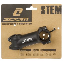 Handle Stem- Ahead Alloy Matt-Black  1-1/8"-110mm 7&deg; 28.6/31.8mm