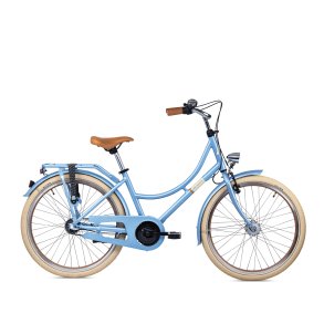 24 tommer bl� pigecykel med fodbremse