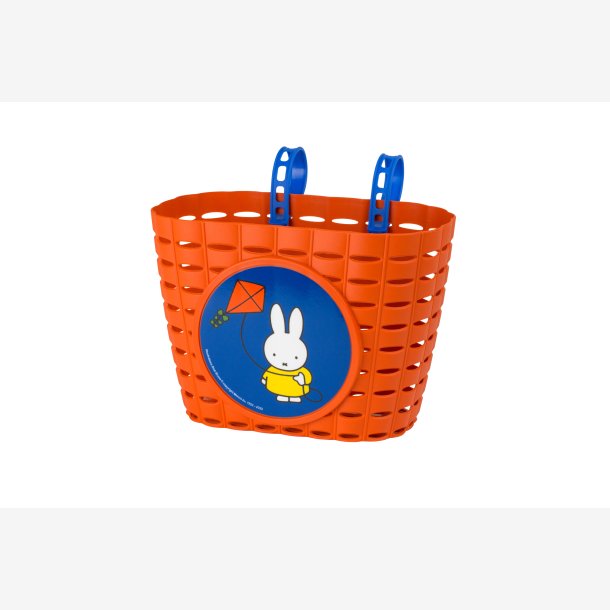 Cykelkurv Widek Miffy with kite - orange