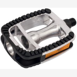 Pedaler Marwi SP-812 aluminium med anti-slip - slv