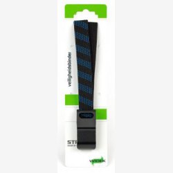 SUV Sikkerhedsbagagebrerrem Widek 24mm med sort stlkrog - sort/bl